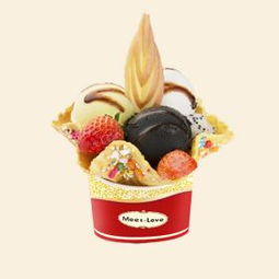 芋尚爱冰淇淋 创新美味与精致视觉的双重享受